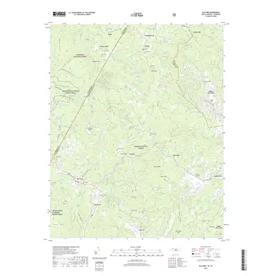 2019 Map of Elk Park, 2019 Print