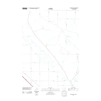 2013 Map of Elk Point NE, 2013 Print