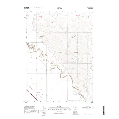 2018 Map of Elk Point NE, 2018 Print