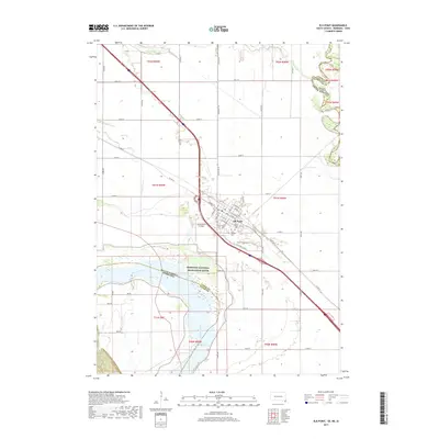 2017 Map of Elk Point, 2017 Print