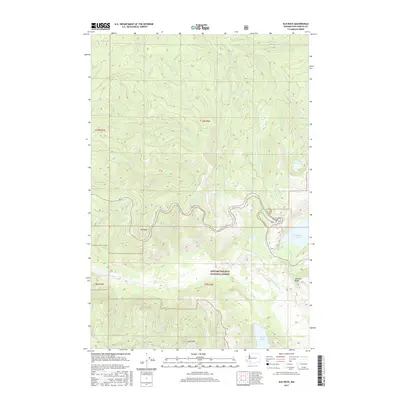 2017 Map of Elk Rock, 2017 Print