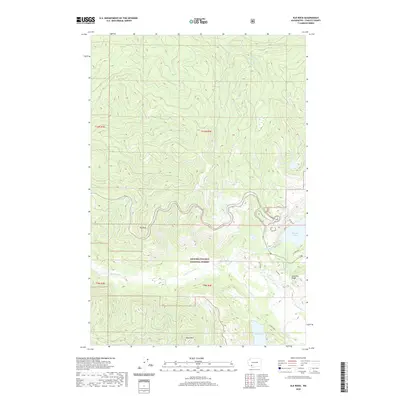 2020 Map of Elk Rock, 2020 Print