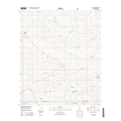 2013 Map of Elk-Silver, 2013 Print