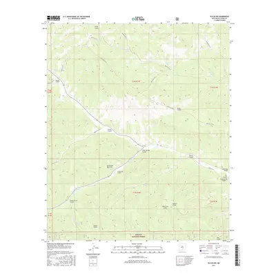 2017 Map of Elk-Silver, 2017 Print