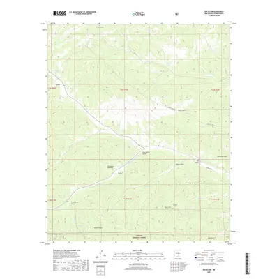 2020 Map of Elk-Silver, 2020 Print