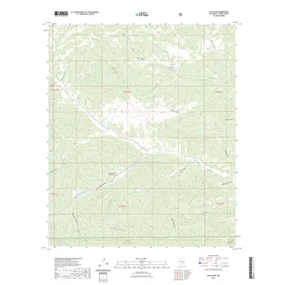 2023 Map of Elk-Silver, 2023 Print