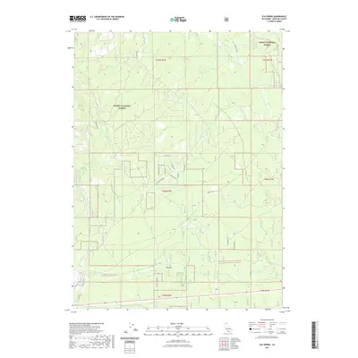 2021 Map of Elk Spring, 2021 Print
