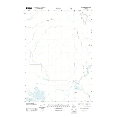 2011 Map of Elk Springs, 2011 Print