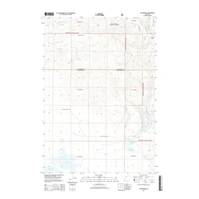 2014 Map of Elk Springs, 2014 Print