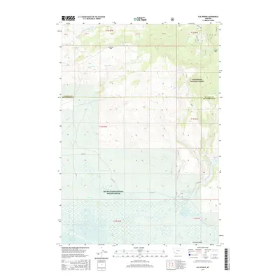 2017 Map of Elk Springs, 2017 Print