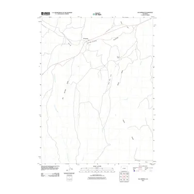 2010 Map of Elk Springs, 2010 Print