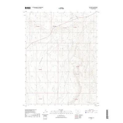 2019 Map of Elk Springs, 2019 Print
