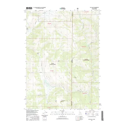 2017 Map of Elk Valley, 2017 Print