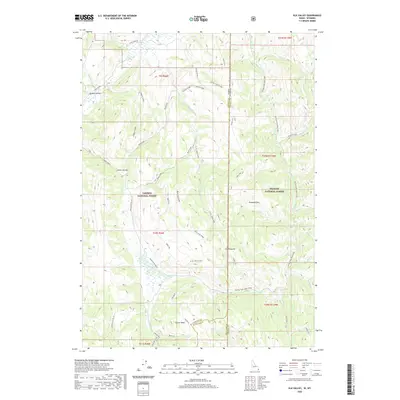 2020 Map of Elk Valley, 2020 Print