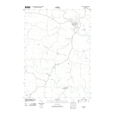 2010 Map of Elkader, 2010 Print