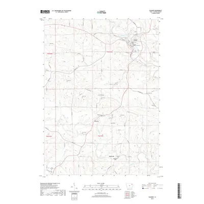 2018 Map of Elkader, 2018 Print