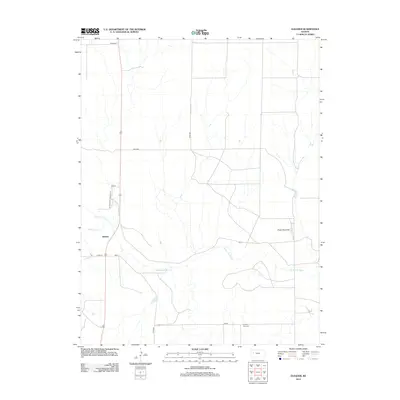2012 Map of Elkader, 2012 Print