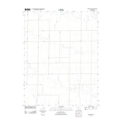 2012 Map of Elkader NE, 2012 Print