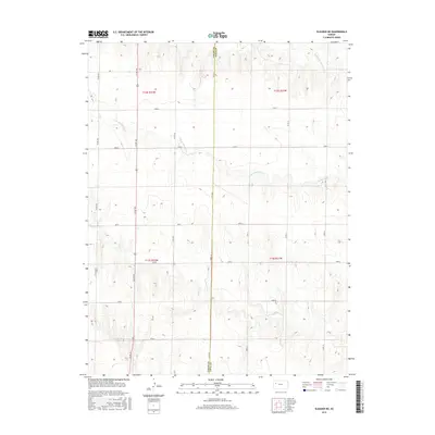 2015 Map of Elkader NE, 2015 Print
