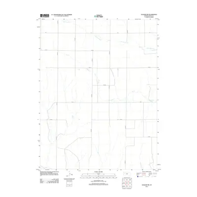 2012 Map of Elkader NW, 2012 Print