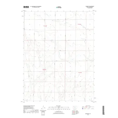 2018 Map of Elkader NW, 2018 Print
