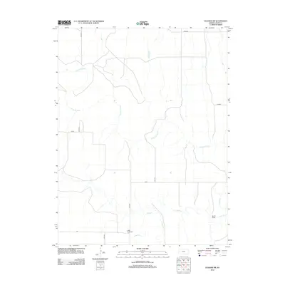 2012 Map of Elkader SW, 2012 Print