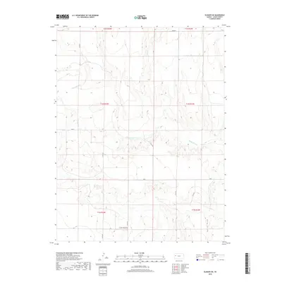 2018 Map of Elkader SW, 2018 Print