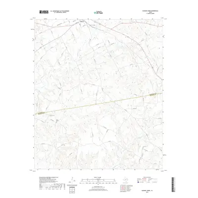 2019 Map of Elkhart Creek, 2019 Print