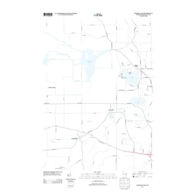 2013 Map of Elkhart Lake, 2013 Print