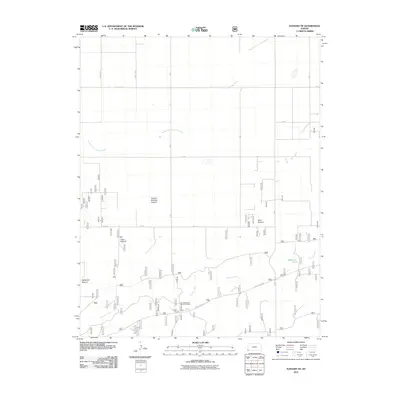 2011 Map of Elkhart NE, 2011 Print