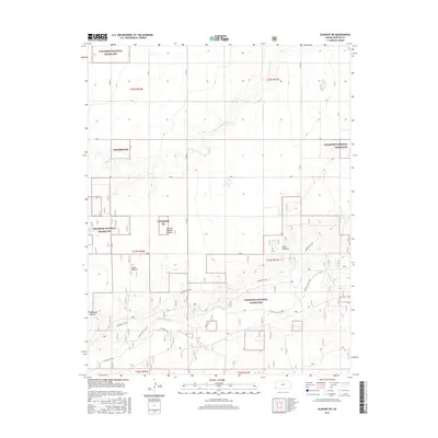 2015 Map of Elkhart NE, 2015 Print