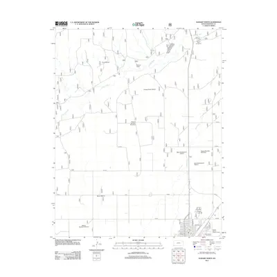 2012 Map of Elkhart North, 2012 Print