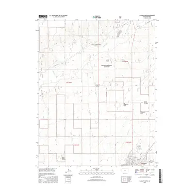 2015 Map of Elkhart North, 2015 Print