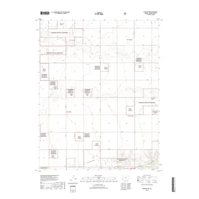 2018 Map of Elkhart NW, 2018 Print
