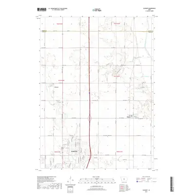 2018 Map of Elkhart, 2018 Print