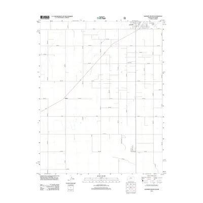 2012 Map of Elkhart South, 2012 Print