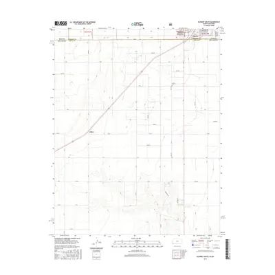 2015 Map of Elkhart South, 2015 Print