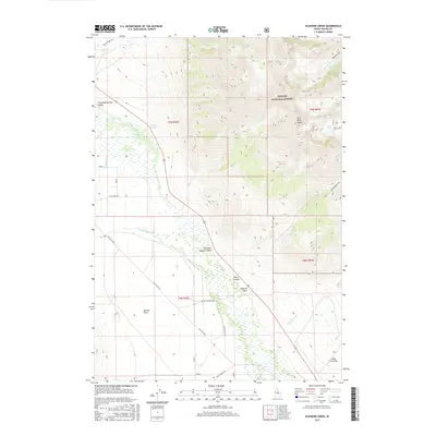 2017 Map of Elkhorn Creek, 2017 Print