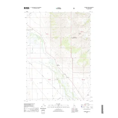 2020 Map of Elkhorn Creek, 2020 Print