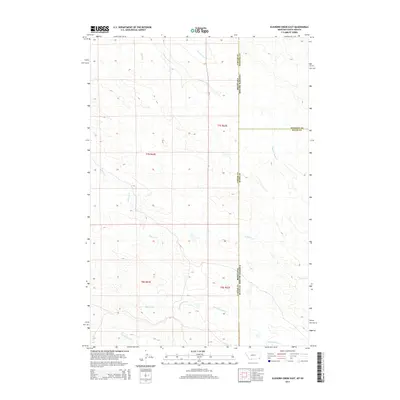 2014 Map of Elkhorn Creek East, 2014 Print