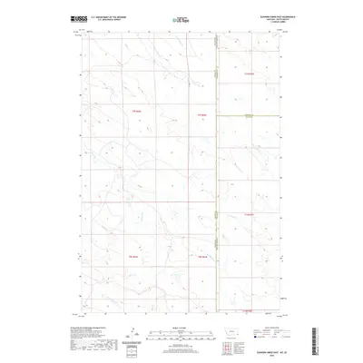 2020 Map of Elkhorn Creek East, 2020 Print
