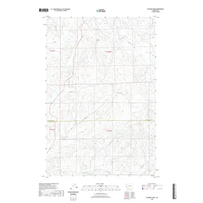 2020 Map of Elkhorn Creek, 2020 Print
