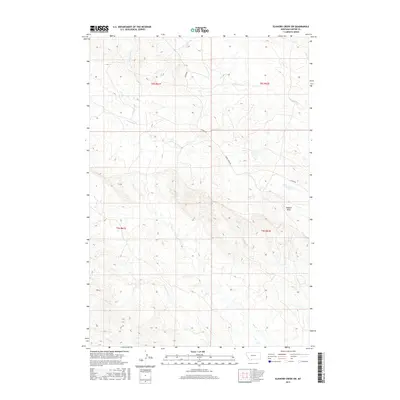 2017 Map of Elkhorn Creek SW, 2017 Print