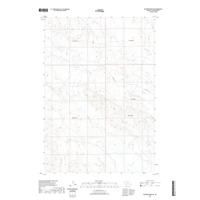 2020 Map of Elkhorn Creek SW, 2020 Print