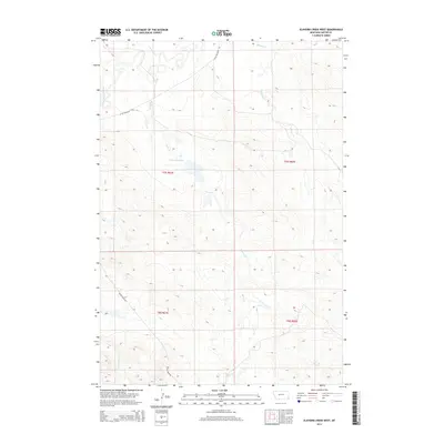 2014 Map of Elkhorn Creek West, 2014 Print