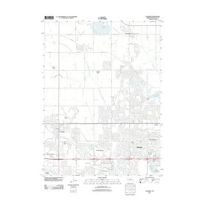2011 Map of Elkhorn, 2011 Print