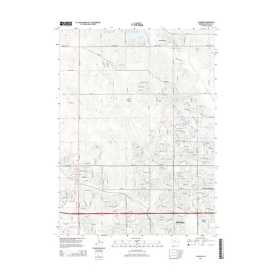 2015 Map of Elkhorn, 2015 Print