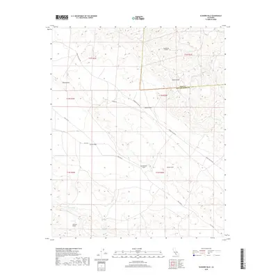 2018 Map of Elkhorn Hills, 2018 Print