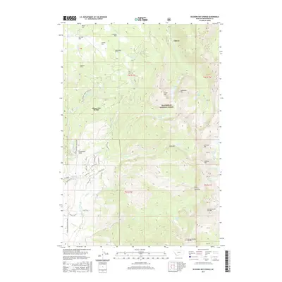 2017 Map of Elkhorn Hot Springs, 2017 Print