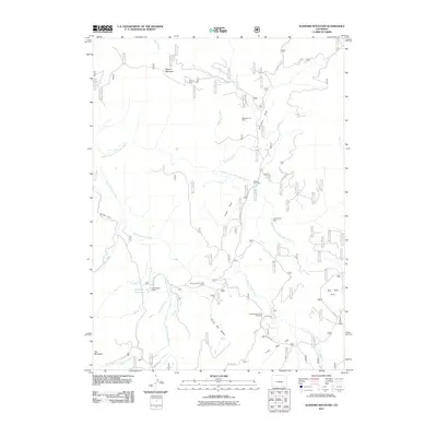 2011 Map of Elkhorn Mountain, 2011 Print